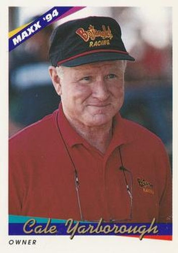 #114 Cale Yarborough - Cale Yarborough Motorsports - 1994 Maxx Racing
