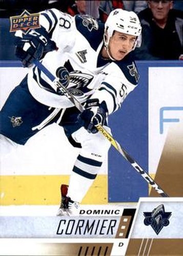#114 Dominic Cormier - Rimouski Oceanic - 2017-18 Upper Deck CHL Hockey