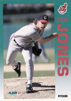 #114 Doug Jones - Cleveland Indians - 1992 Fleer Baseball