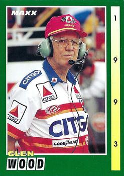 #114 Glen Wood - Wood Brothers Racing - 1993 Maxx Racing