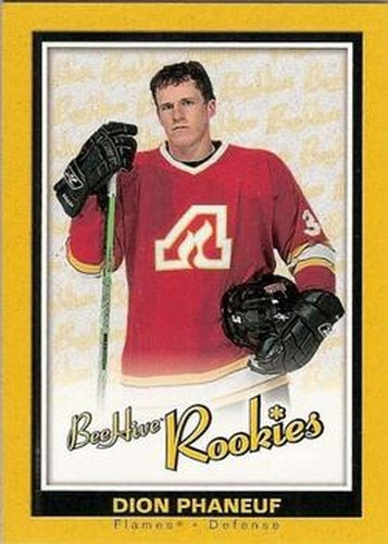 #114 Dion Phaneuf - Calgary Flames - 2005-06 Upper Deck Beehive Hockey