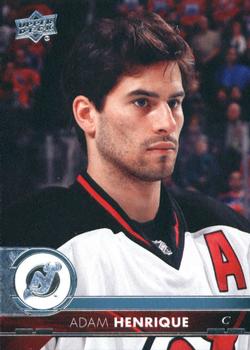 #114 Adam Henrique - New Jersey Devils - 2017-18 Upper Deck Hockey