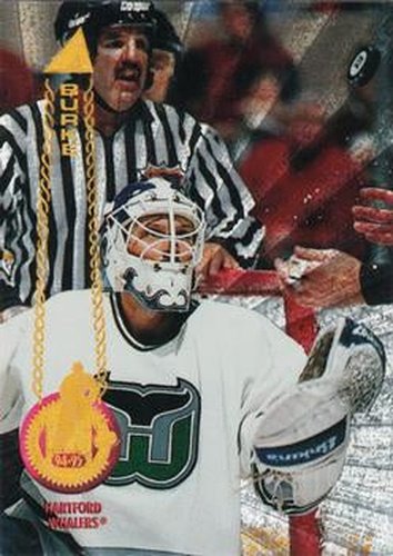 #114 Sean Burke - Hartford Whalers - 1994-95 Pinnacle Hockey - Rink Collection