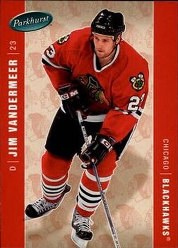#114 Jim Vandermeer - Chicago Blackhawks - 2005-06 Parkhurst Hockey