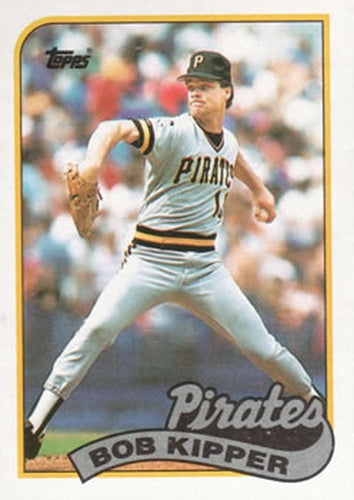 #114 Bob Kipper - Pittsburgh Pirates - 1989 Topps Baseball