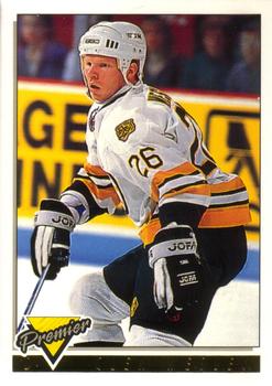 #114 Glen Wesley - Boston Bruins - 1993-94 O-Pee-Chee Premier Hockey - Gold