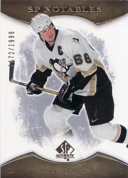 #114 Mario Lemieux - Pittsburgh Penguins - 2007-08 SP Authentic Hockey