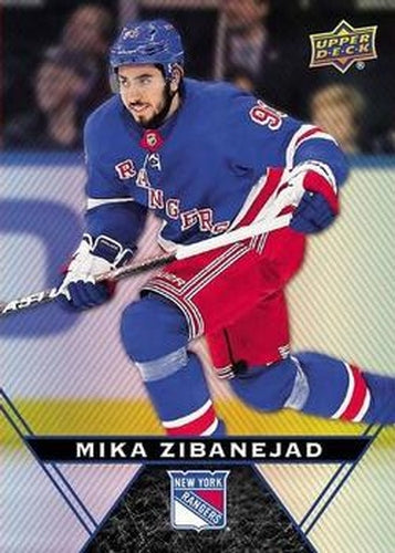 #114 Mika Zibanejad - New York Rangers - 2018-19 Upper Deck Tim Hortons Hockey