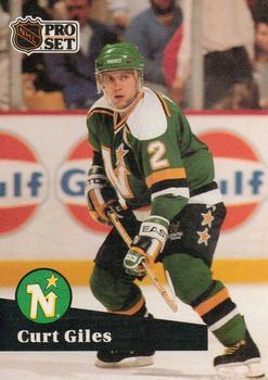 #114 Curt Giles - 1991-92 Pro Set Hockey