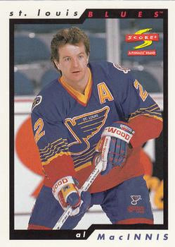 #114 Al MacInnis - St. Louis Blues - 1996-97 Score Hockey