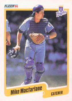 #114 Mike Macfarlane - Kansas City Royals - 1990 Fleer USA Baseball