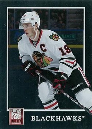 #114 Jonathan Toews - Chicago Blackhawks - 2011-12 Panini Elite Hockey