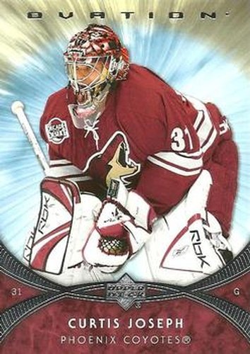 #114 Curtis Joseph - Curtis Joseph - 2007-08 Upper Deck Ovation Hockey