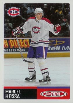 #114 Marcel Hossa - Montreal Canadiens - 2002-03 Topps Total Hockey