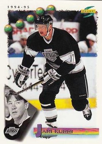 #114 Jari Kurri - Los Angeles Kings - 1994-95 Score Hockey