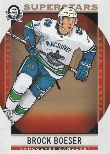 #114 Brock Boeser - Vancouver Canucks - 2018-19 O-Pee-Chee Coast to Coast Hockey