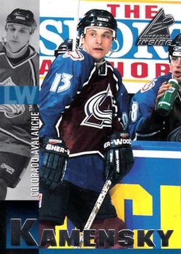 #114 Valeri Kamensky - Colorado Avalanche - 1997-98 Pinnacle Inside Hockey