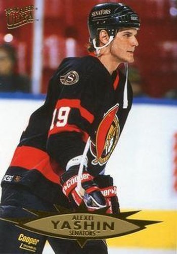 #114 Alexei Yashin - Ottawa Senators - 1995-96 Ultra Hockey