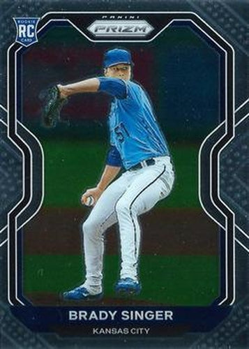 #114 Brady Singer - Kansas City Royals - 2021 Panini Prizm Baseball