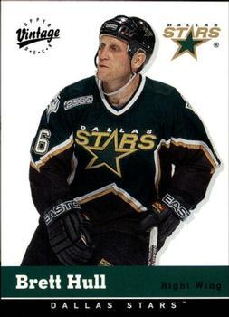 #114 Brett Hull - Dallas Stars - 2000-01 Upper Deck Vintage Hockey