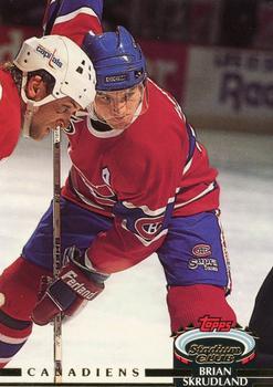 #114 Brian Skrudland - Montreal Canadiens - 1992-93 Stadium Club Hockey