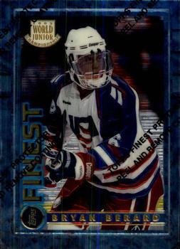 #114 Bryan Berard - USA - 1994-95 Finest Hockey