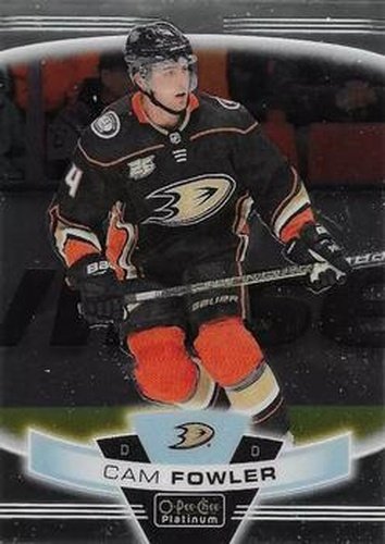 #114 Cam Fowler - Anaheim Ducks - 2019-20 O-Pee-Chee Platinum Hockey