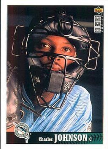 #114 Charles Johnson - Florida Marlins - 1997 Collector's Choice Baseball