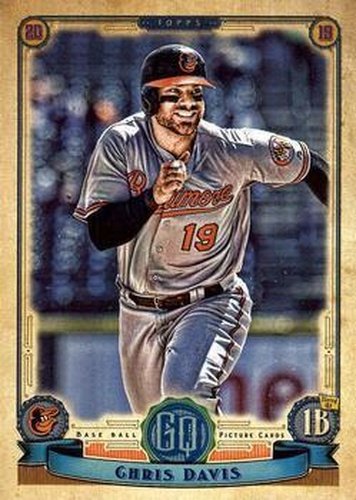 #114 Chris Davis - Baltimore Orioles - 2019 Topps Gypsy Queen Baseball