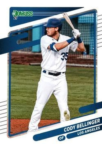 #114 Cody Bellinger - Los Angeles Dodgers - 2021 Donruss Baseball
