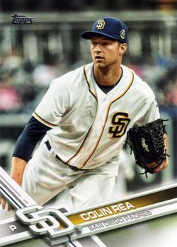 #114 Colin Rea - San Diego Padres - 2017 Topps Baseball