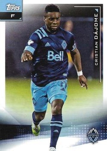 #114 Cristian D‡jome - Vancouver Whitecaps FC - 2021 Topps MLS Soccer