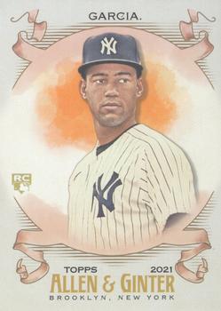 #114 Deivi Garcia - New York Yankees - 2021 Topps Allen & Ginter Baseball