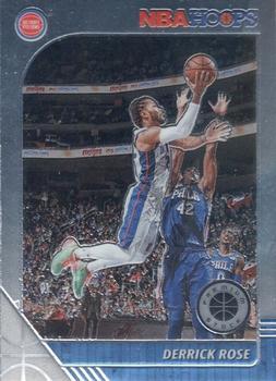 #114 Derrick Rose - Detroit Pistons - 2019-20 Hoops Premium Stock Basketball