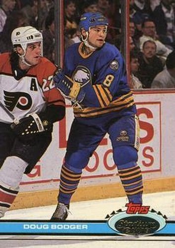 #114 Doug Bodger - Buffalo Sabres - 1991-92 Stadium Club Hockey
