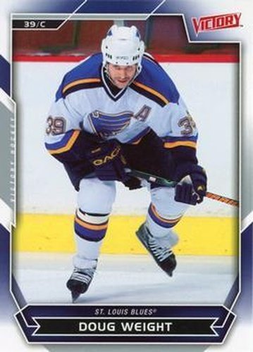 #114 Doug Weight - St. Louis Blues - 2007-08 Upper Deck Victory Hockey