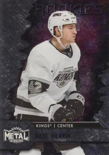 #114 Gabe Vilardi - Los Angeles Kings - 2020-21 Skybox Metal Universe Hockey