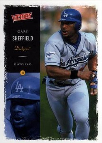 #114 Gary Sheffield - Los Angeles Dodgers - 2000 Upper Deck Victory Baseball