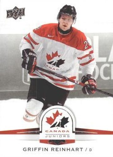 #114 Griffin Reinhart - Canada - 2014-15 Upper Deck Team Canada Juniors Hockey