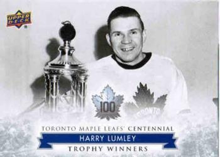 #114 Harry Lumley - Toronto Maple Leafs - 2017 Upper Deck Toronto Maple Leafs Centennial Hockey