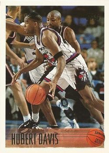 #114 Hubert Davis - Toronto Raptors - 1996-97 Topps Basketball