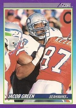 #114 Jacob Green - Seattle Seahawks - 1990 Score Football