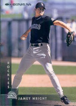 #114 Jamey Wright - Colorado Rockies - 1997 Donruss Baseball