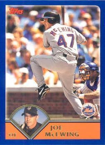 #114 Joe McEwing - New York Mets - 2003 Topps Baseball