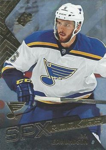 #114 Joel Edmundson - St. Louis Blues - 2015-16 SPx Hockey
