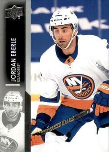 #114 Jordan Eberle - New York Islanders - 2021-22 Upper Deck Hockey