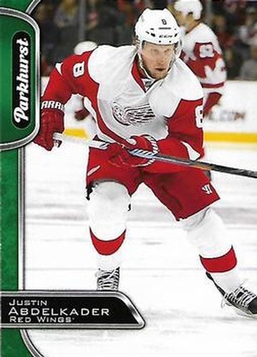 #114 Justin Abdelkader - Detroit Red Wings - 2016-17 Parkhurst Hockey