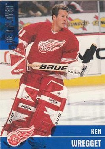 #114 Ken Wregget - Detroit Red Wings - 1999-00 Be a Player Memorabilia Hockey