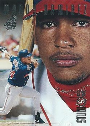 #114 Manny Ramirez - Cleveland Indians - 1996 Studio Baseball