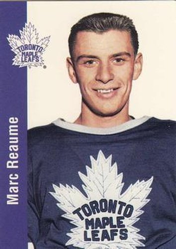#114 Marc Reaume - Toronto Maple Leafs - 1994 Parkhurst Missing Link 1956-57 Hockey